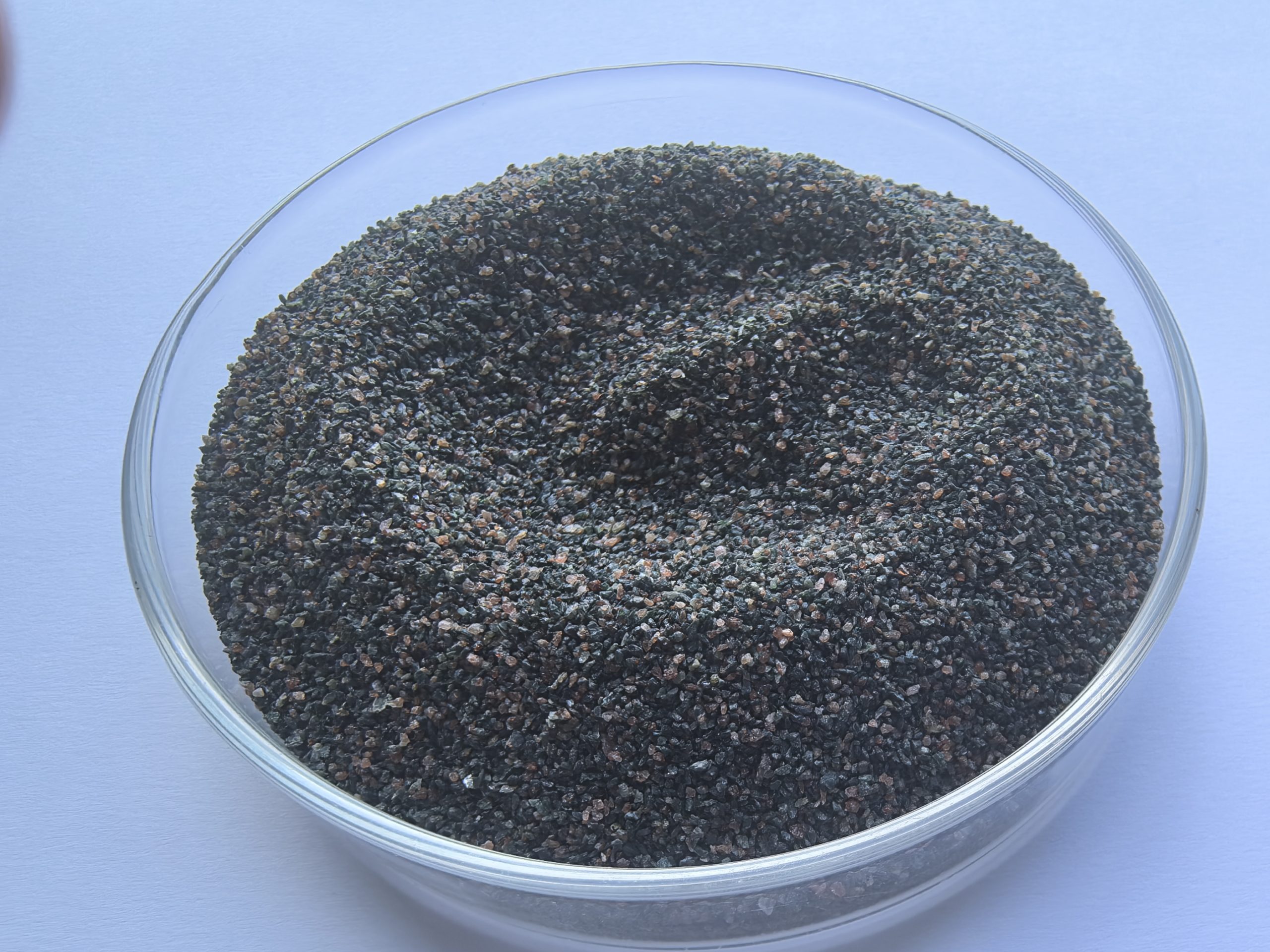 sabbia granata verde